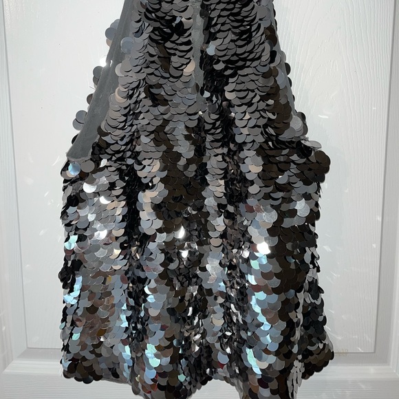 Ramy Brook womens Large Sequin Top - Picture 2 of 3